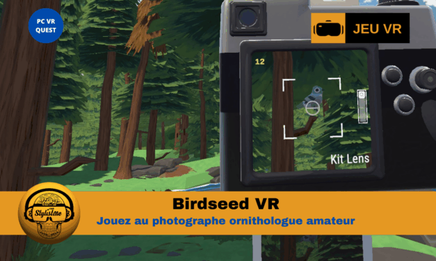 Birdseed VR : simulateur photo cozy d’observation d’oiseaux en réalité virtuelle
