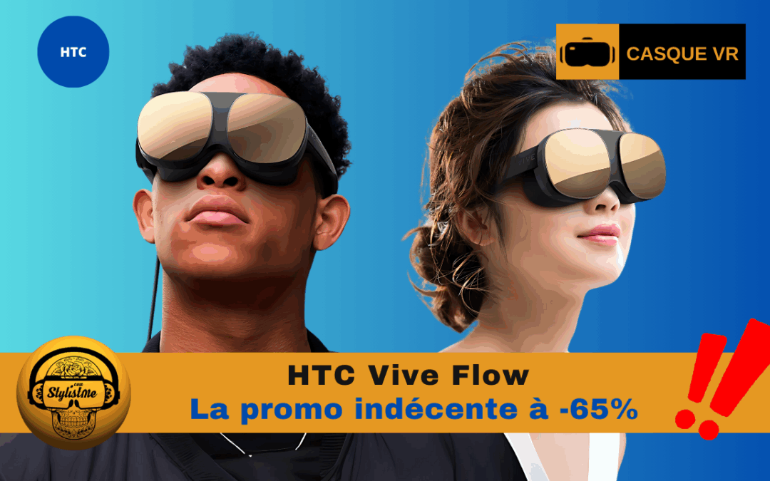 HTC Vive Flow promo : moins 65 % offre très limitée