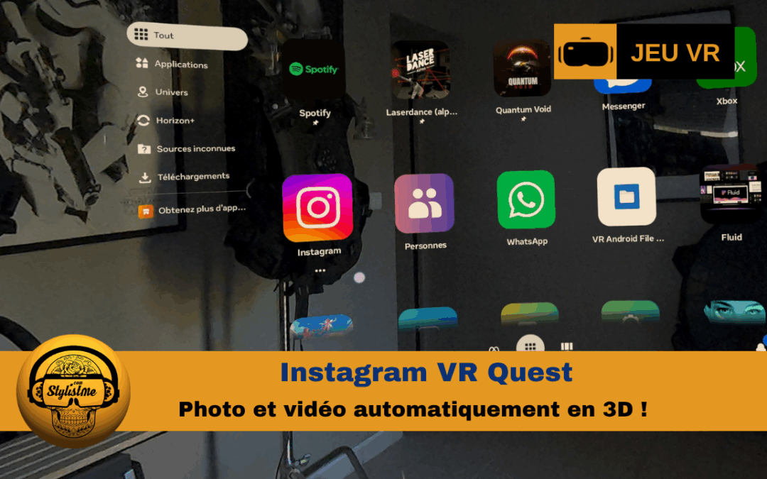 Instagram 3D Quest : photos et Reels 2D automatiquement convertis