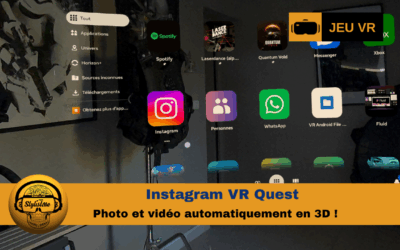 Instagram 3D Quest : photos et Reels 2D automatiquement convertis