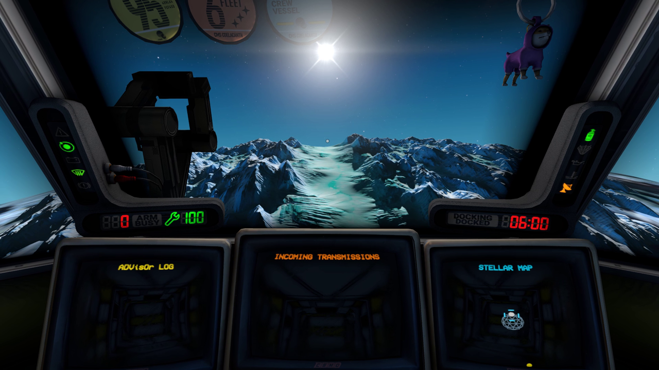 Jeu VR espace aventure énigme