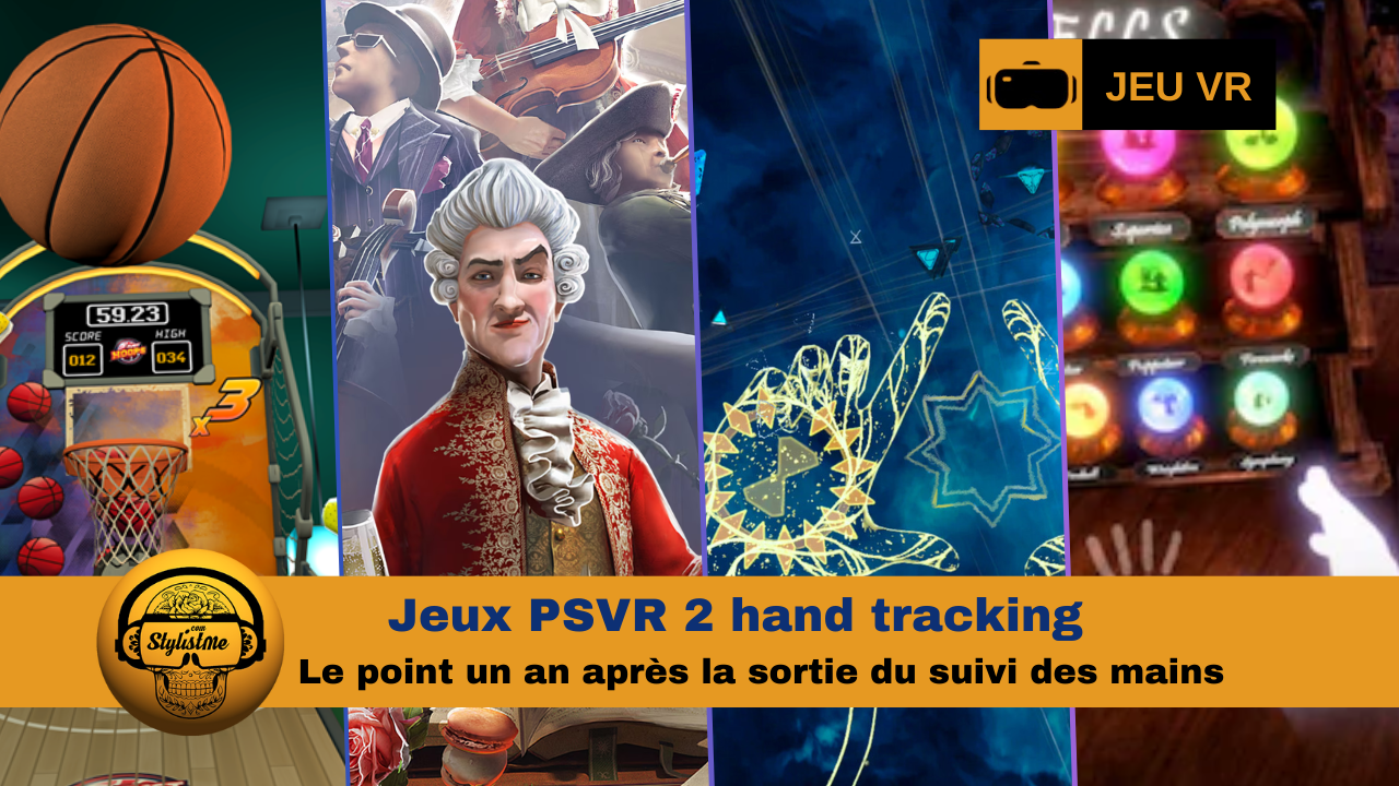 Jeux PSVR 2 hand tracking