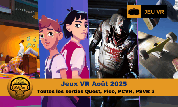 Jeux VR août 2025 : sorties sur Quest, PSVR2, PCVR, Pico et APV