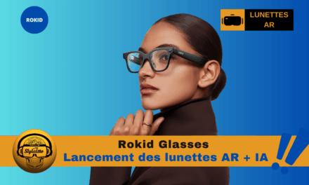 Rokid Glasses : nouvelles lunettes AR IA de Rokid sur Kickstarter