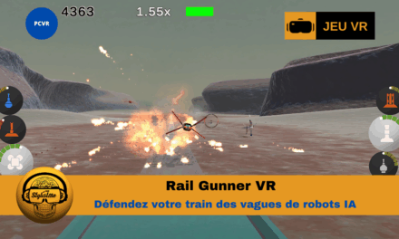 Rail Gunner shooter ferroviaire à IA destructible et zoom VR 