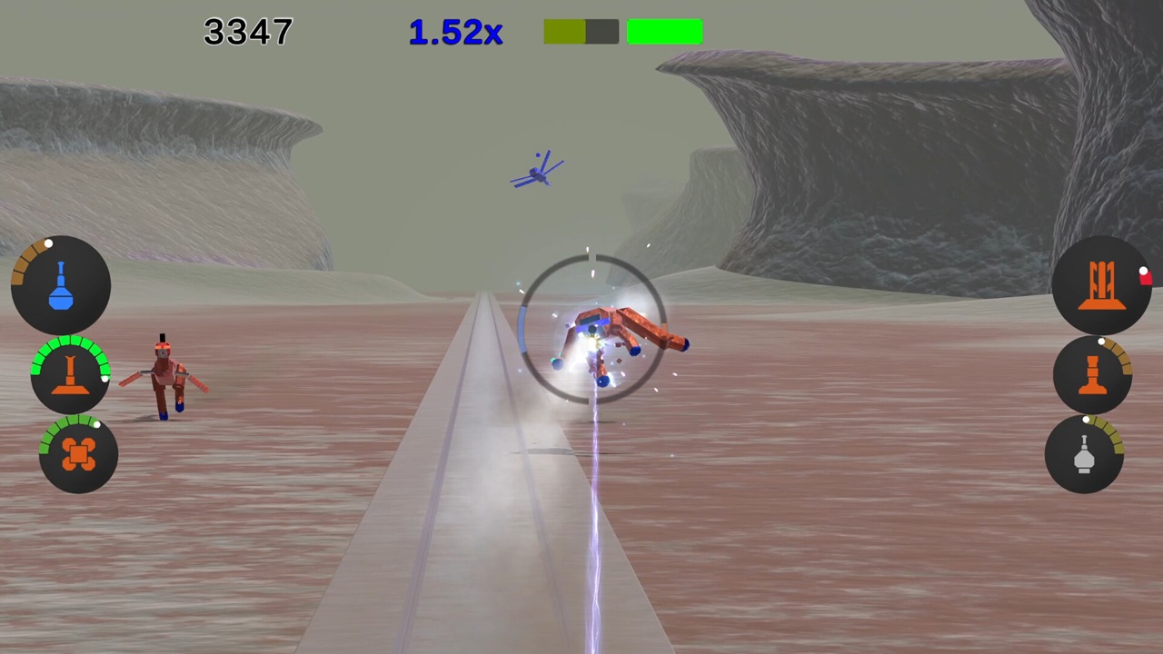 Rail Gunner test