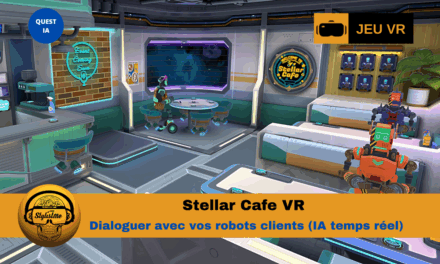Stellar Cafe : conversation de comptoir avec IA en VR main libre !