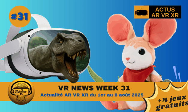 VR News Week 31 : Casque 180°, YORO, jeux VR gratuits