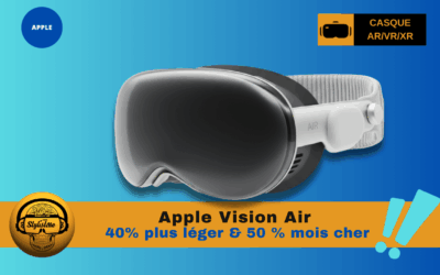 Apple Vision Air : vers un casque XR plus léger et abordable