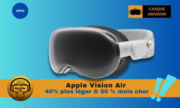 Apple Vision Air : vers un casque XR plus léger et abordable