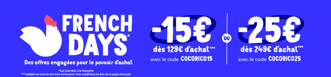 Cdiscount promo French Days