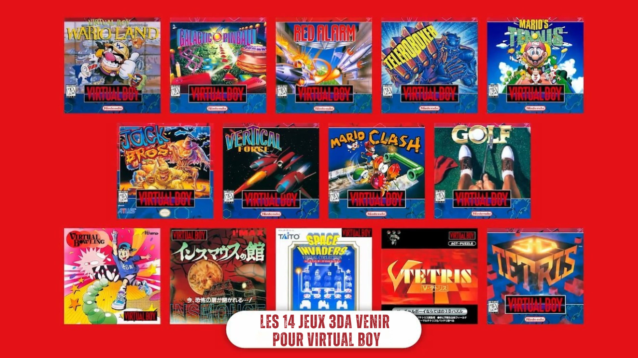 Jeux 3D Virtual Boy