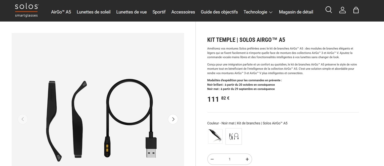 Kit Solos AirGo A5