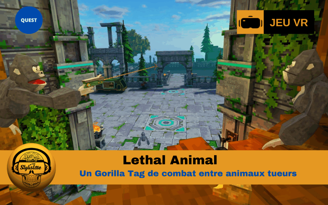 Lethal Animal VR : animal tueur multijoueur en pixel art