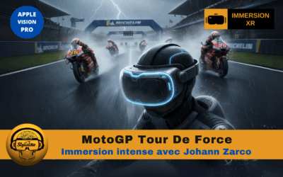MotoGP Tour De Force immersion XR avec Apple VIsion Pro