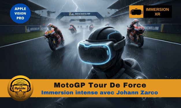 MotoGP Tour De Force immersion XR avec Apple VIsion Pro