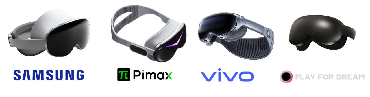 Nouveaux casques VR XR 2025