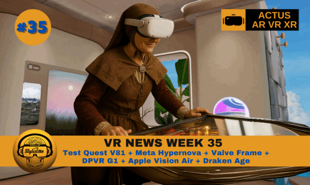 VR News Week 35 du 30 août au 5 septembre 2025