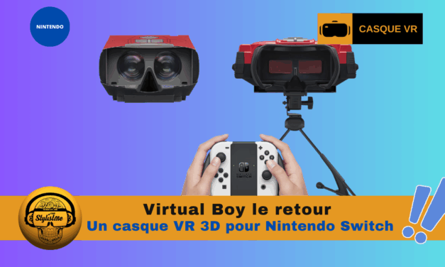 Virtual Boy le retour de la VR sur Nintendo Switch