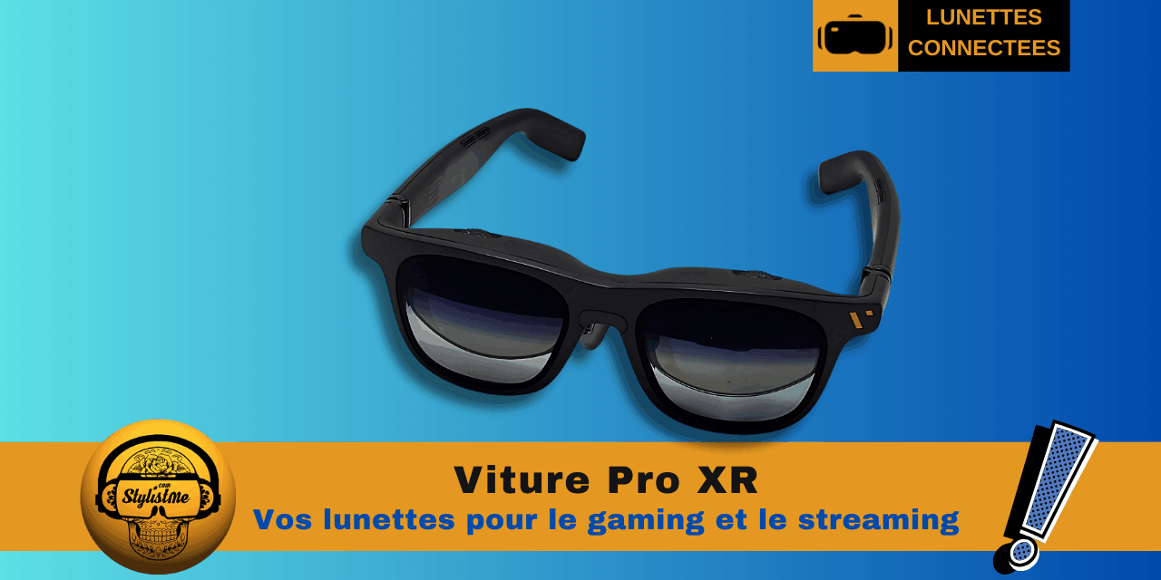Viture Pro XR : lunettes écran pour gaming et multimédia