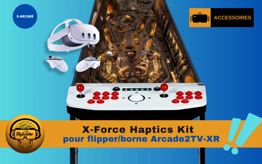 X-Force Haptics Kit pour Arcade2TV-XR  chez X Archade