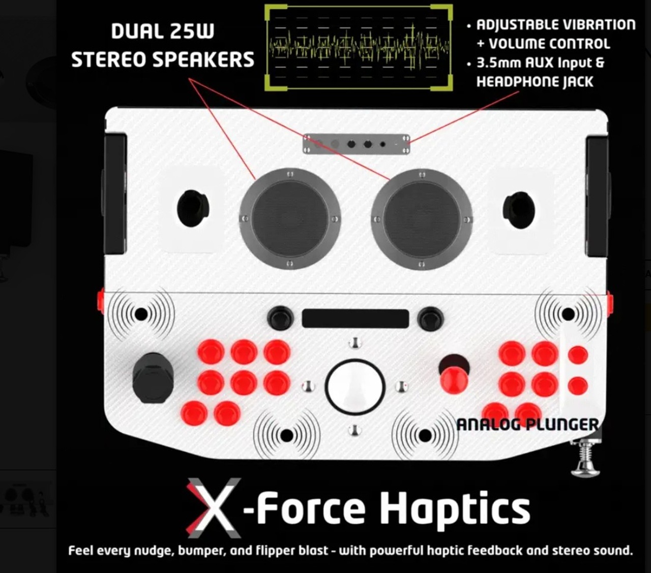 X-Force Haptics Kit test