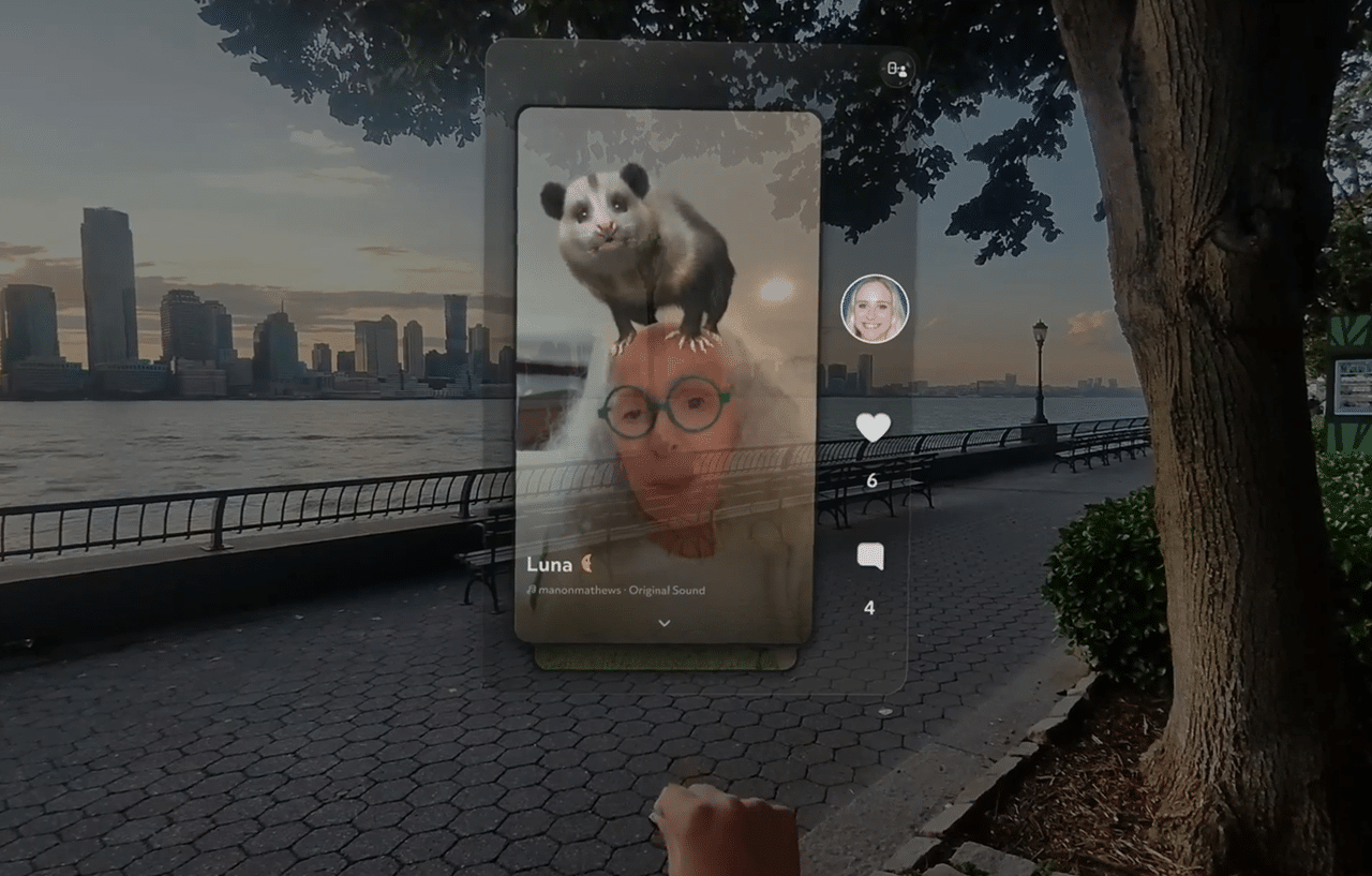 snap OS 20 spotlight