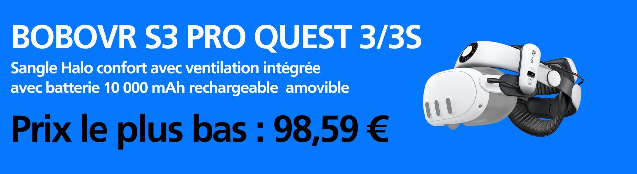 BOBOVR S3 Pro solde promo réduc BOBOVR S3 Pro solde promo reduc