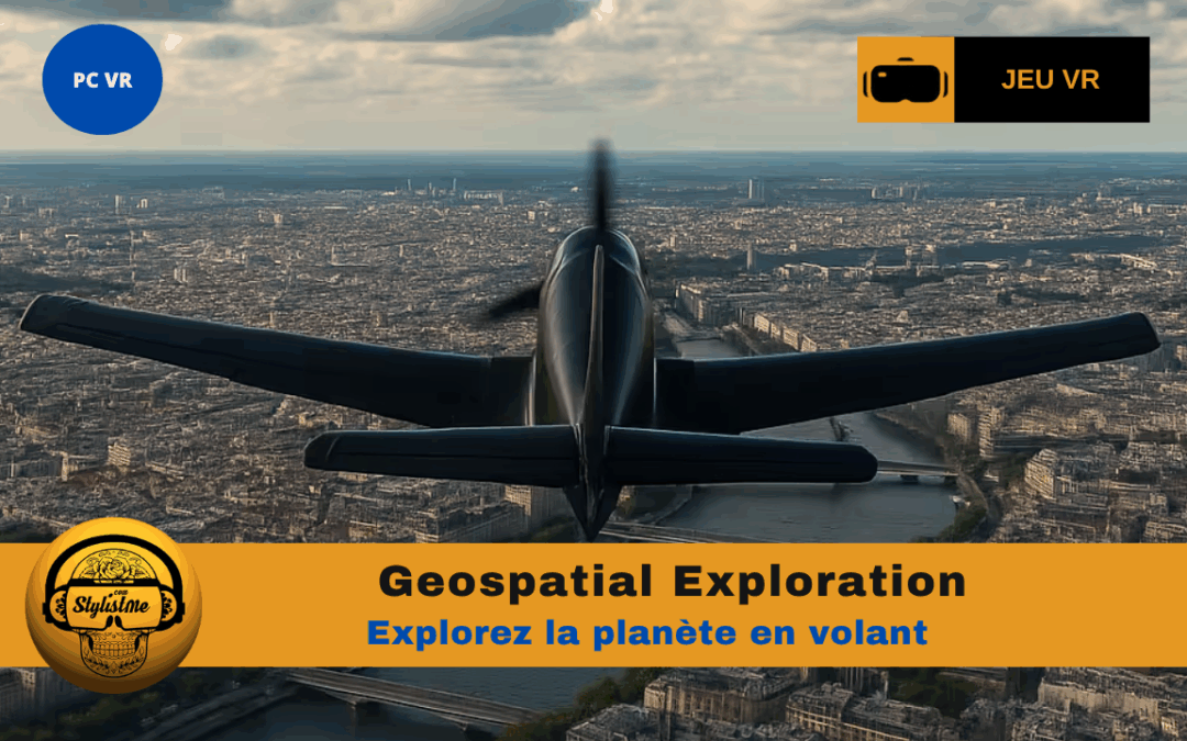 Geospatial Exploration voler pour explorer le monde entier