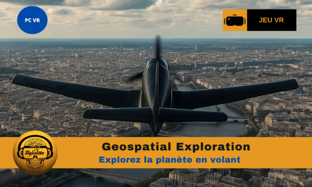 Geospatial Exploration voler pour explorer le monde entier