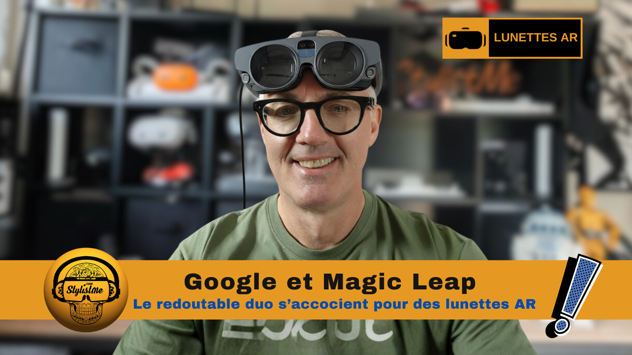 Google et Magic Leap lunettes AR Google et Magic Leap lunettes AR