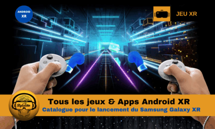 Jeux Android XR Games pour Samsung Galaxy XR
