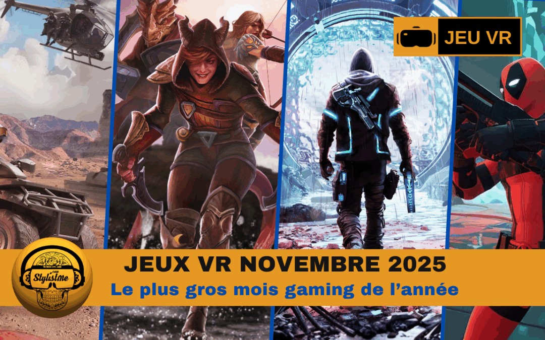 Jeux VR Novembre 2025 : les plus gros jeux de l’année arrivent