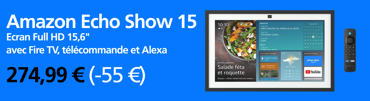 Amazon Echo Show 15 promo Amazon Echo Show 15 promo