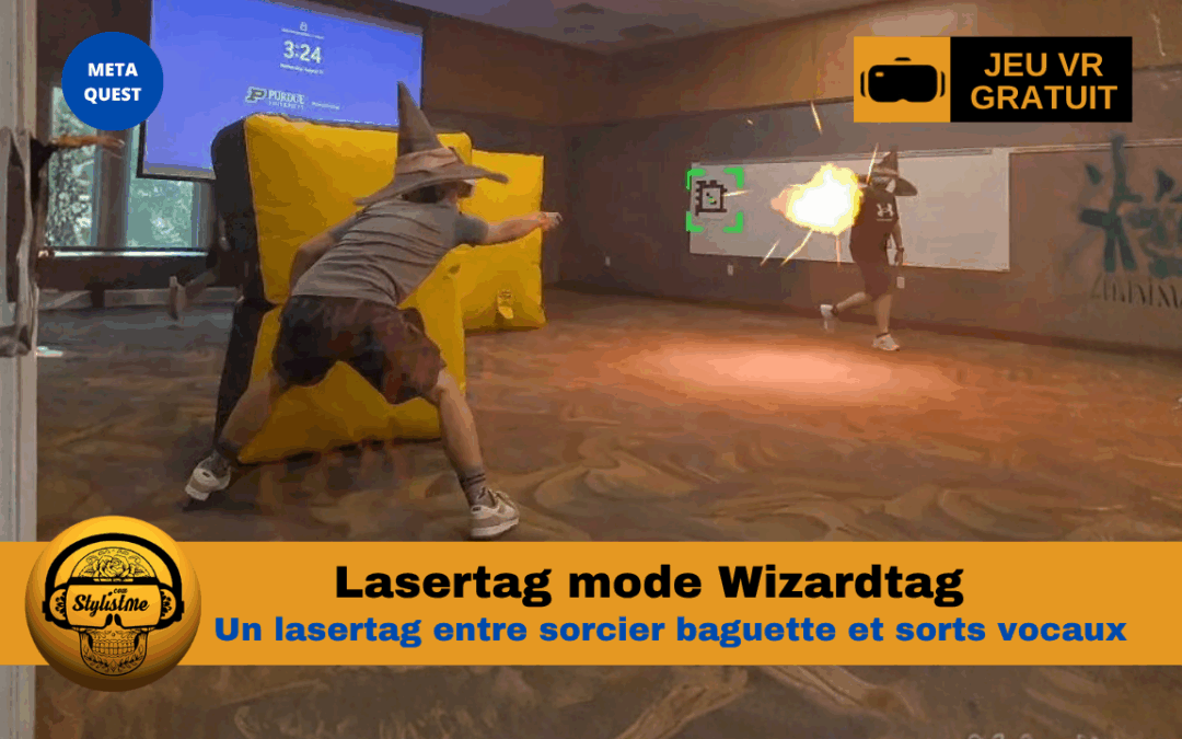 Lasertag mode Wizardtag, combats de sorts en réalité mixte