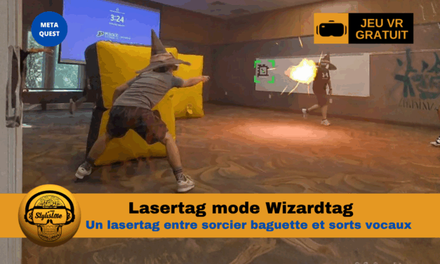 Lasertag mode Wizardtag, combats de sorts en réalité mixte