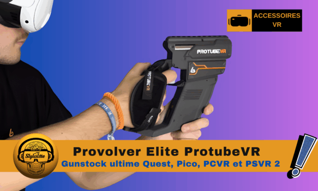 Provolver Elite le nouveau pistolet à retour haptique de ProtubeVR