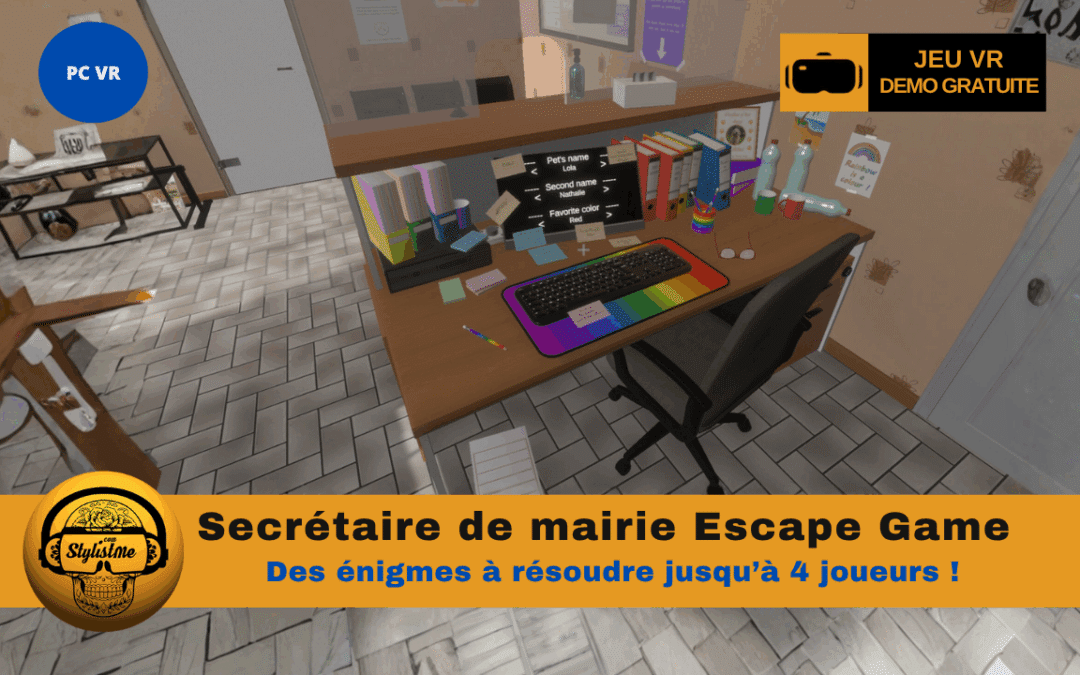 Secrétaire de mairie Escape Game : c’est quoi ce titre de jeu PC VR ?!
