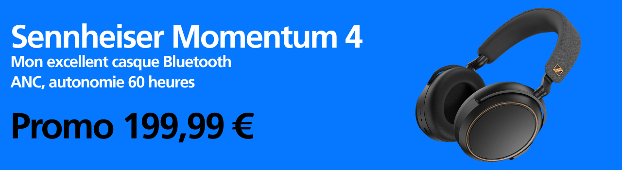 Sennheiser Momentum 4 promo solde Sennheiser Momentum 4 promo solde