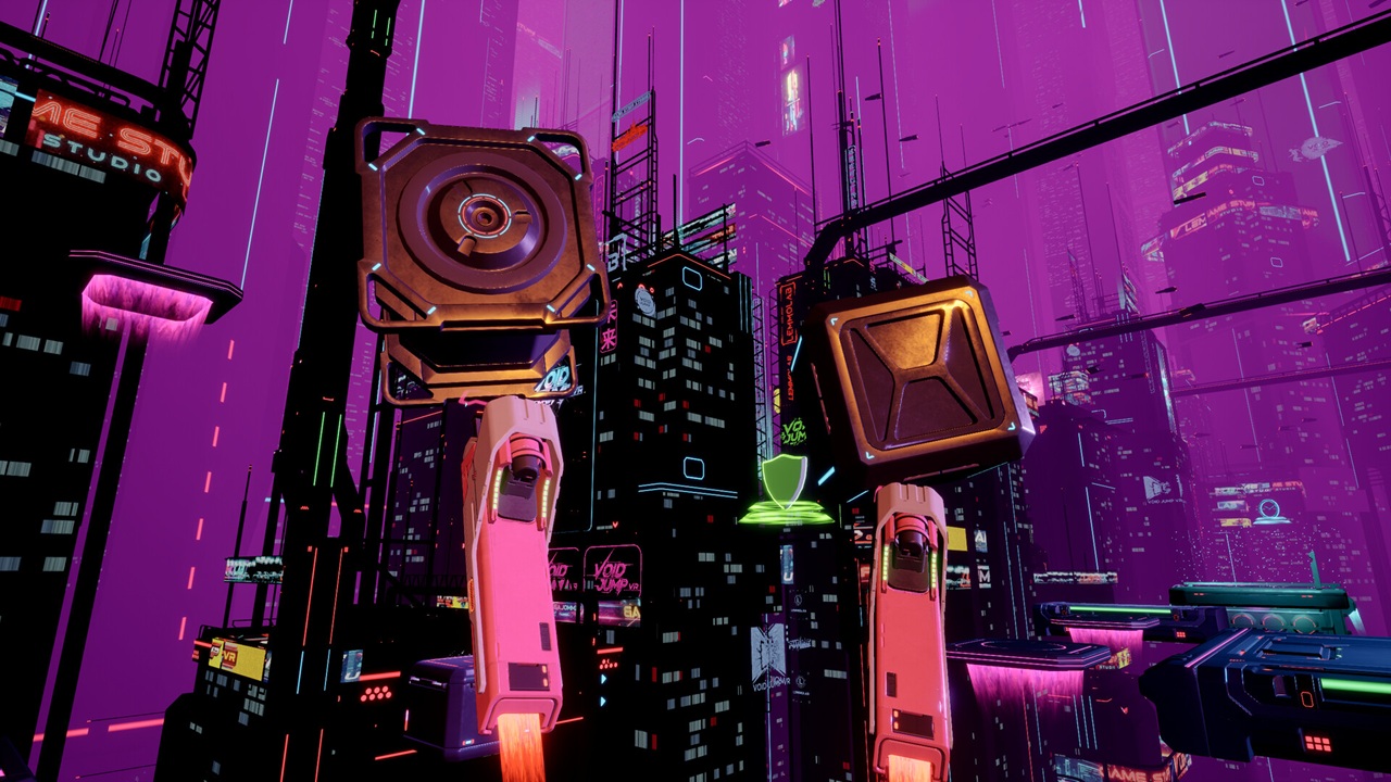 Void Jump VR gameplay