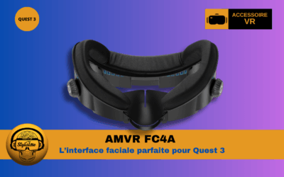 AMVR FC4A : l’interface faciale ultime pour sangle Halo Quest 3