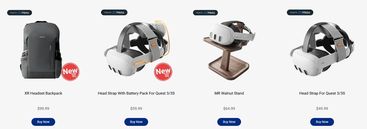 Accessoires VR Syntech 2025