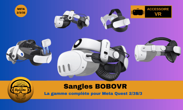BOBOVR :toutes les sangles pour votre Meta Quest 3, 3S et 2