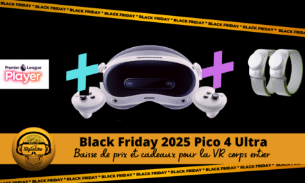 Pico 4 Ultra Black Friday 2025 avec trackers au pris le plus bas