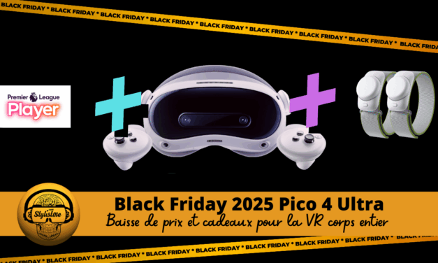 Pico 4 Ultra Black Friday 2025 avec trackers au pris le plus bas