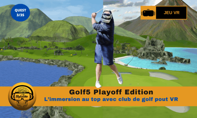 Golf5 Playoff Edition le simulateur de golf VR encore meilleur