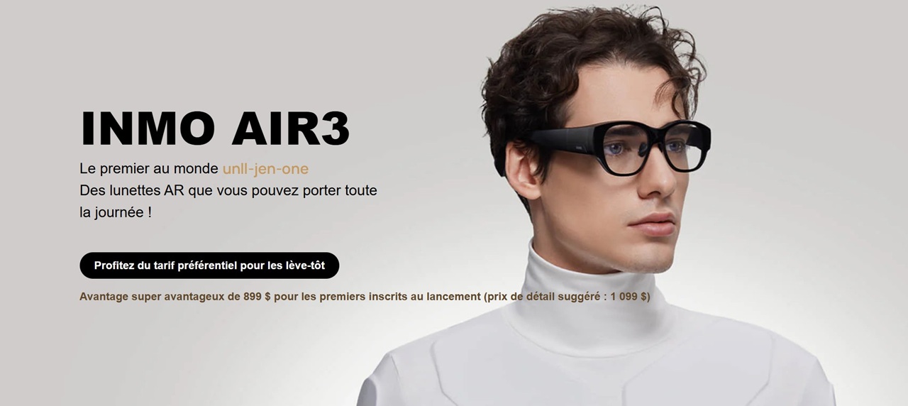 Inmo Air3 prix