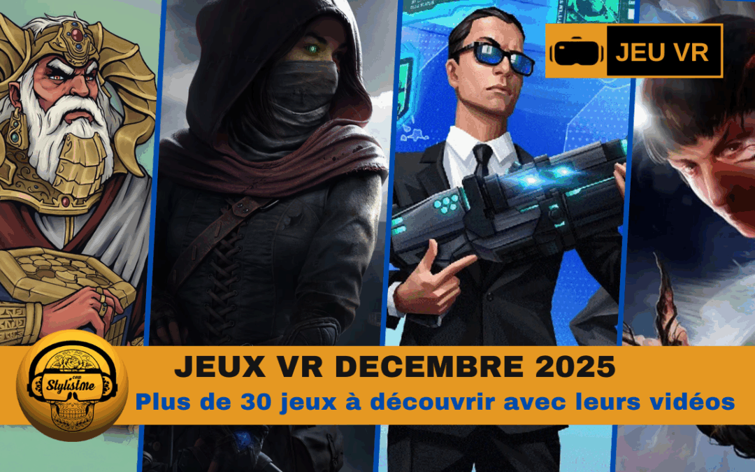 Jeux VR décembre 2025 : les plus gros mois gaming de l’année