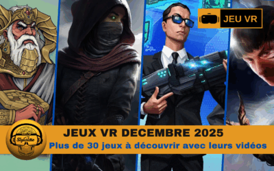 Jeux VR décembre 2025 : le plus gros mois gaming de l’année