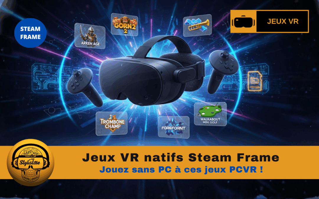 Jeux natifs Steam Frame en standalone sans PC